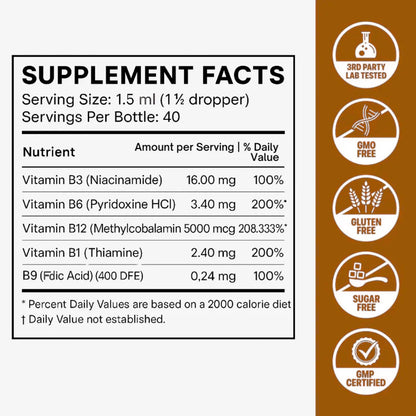 HerbHealth™ B-Complex Methylated Drops